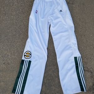 Seattle Supersonics Mens Warm-Up Pants